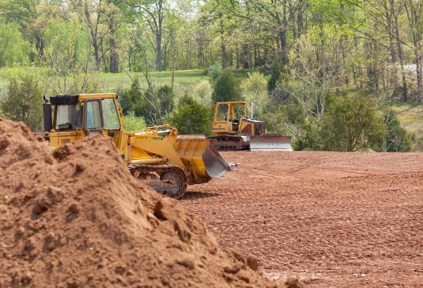 Bulldozer Land Clearing in Kihei