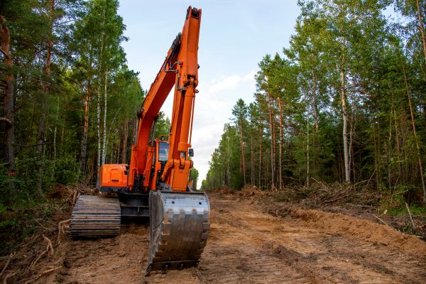 Backhoe Land Clearing in Kihei